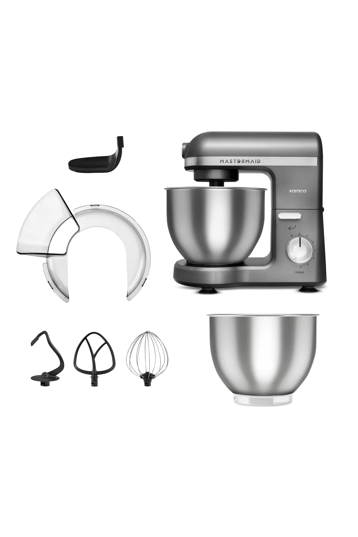 Mastermaid Chef Pro Çift Kollu Mutfak Šefi 1500 W Space Grey